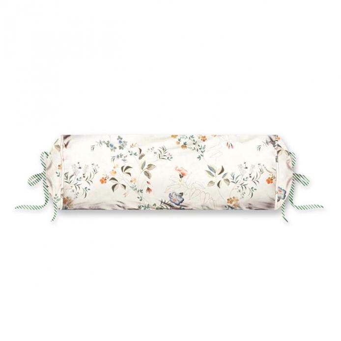 Pip Studio Kissenrolle Tokyo Bouquet Roll Cushion - white